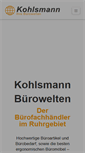 Mobile Screenshot of kohlsmann.de